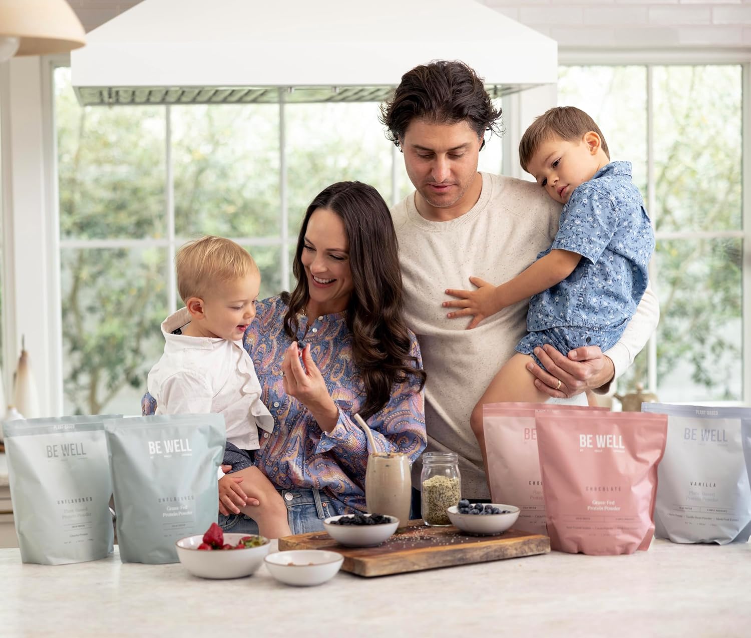 Be Well by Kelly LeVeque Plant-Based Vegan Protein Powder Sample Pack - Dairy and Gluten-Free, Paleo & Keto Friendly - 20g+ Protein (3 Servings)