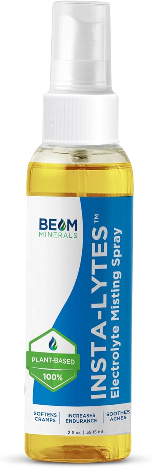 Beam Minerals Micro-Boost Humic Mineral Blend and Insta-Lytes Natural Liquid Electrolytes 2oz with Happy-Lytes Fluvic Electrolyte Misting Spray - Complete Hydration Set