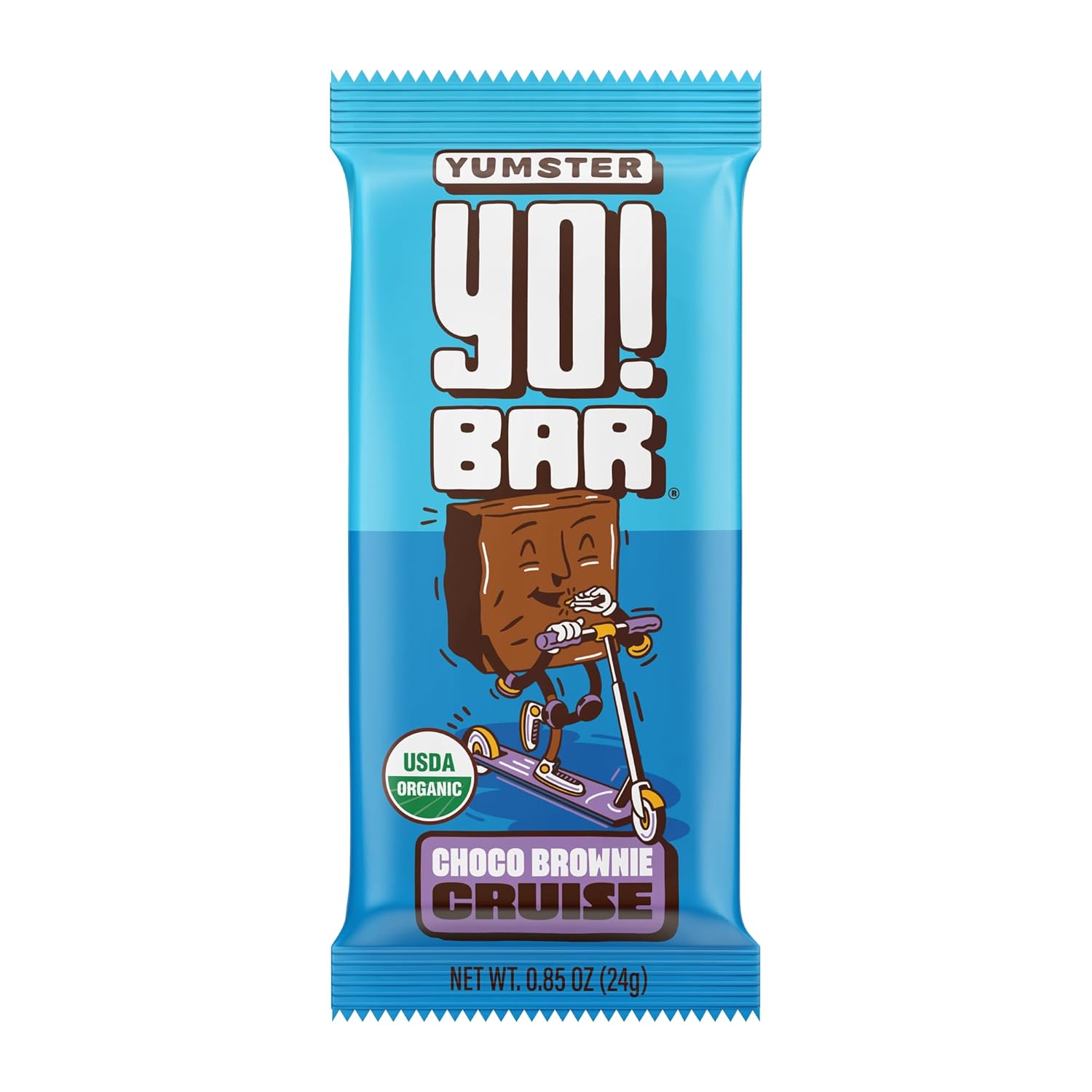 Bearded Brothers Yo! Bar - Vegan Organic Kids Chocolate Bars (25 Bars) | Gluten-Free, Paleo, Whole 30 | Soy-Free, Non-GMO, Low Glycemic, No Sugar Added