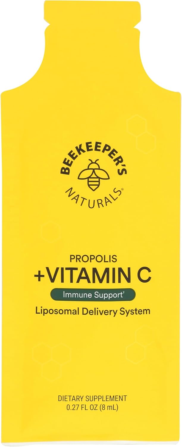Beekeeper's Naturals Propolis Liposomal with Vitamin C 0.27 oz - Single Pack