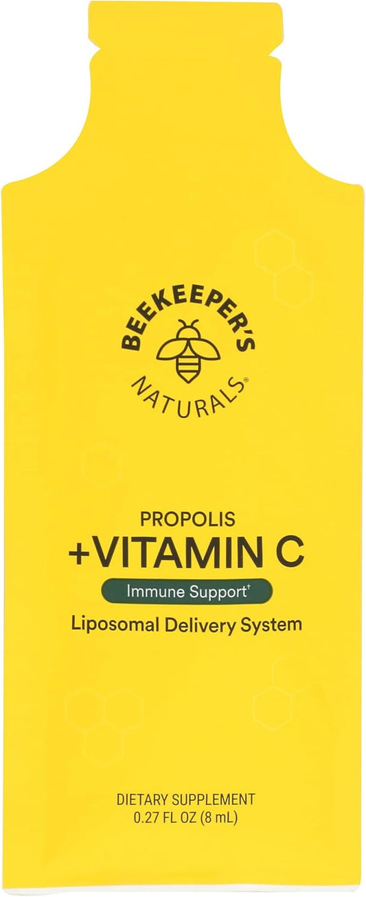 Beekeeper's Naturals Propolis Liposomal with Vitamin C 0.27 oz - Single Pack