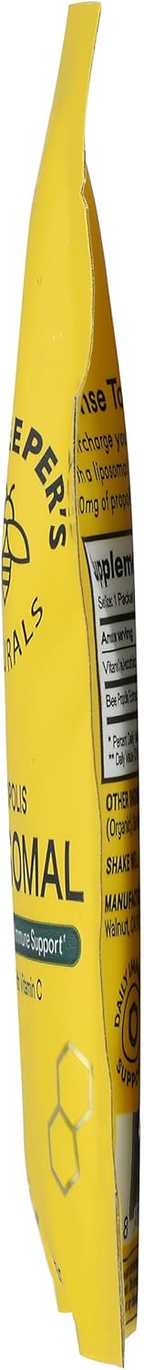 Beekeeper's Naturals Propolis Liposomal with Vitamin C 0.27 oz - Single Pack