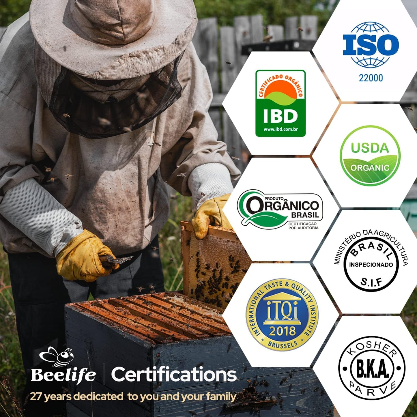 Beelife Propoflex Green Propolis Extract - Alcohol-Free Bee Propolis Tincture with High Artepillin-C - Antioxidant-Rich Liquid Supplement - Natural & Kosher - 1 Fl. Oz.