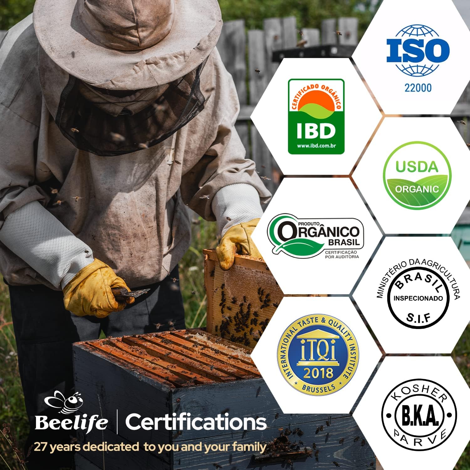 Beelife Propoflex Green Propolis Extract - Alcohol-Free Bee Propolis Tincture with High Artepillin-C - Antioxidant-Rich Liquid Supplement - Natural & Kosher - 1 Fl. Oz.