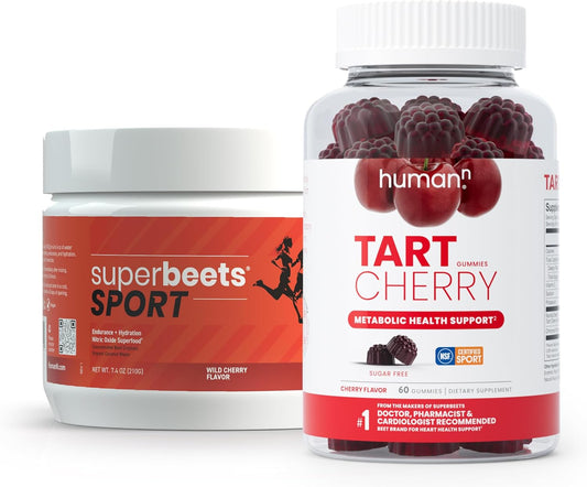 Beetroot and Tart Cherry Gummies for Athletic Performance - humanN SuperBeets Sport