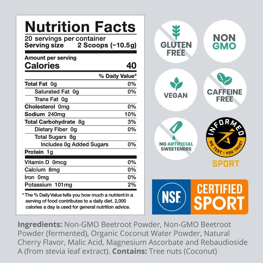 Beetroot and Tart Cherry Gummies for Athletic Performance - humanN SuperBeets Sport