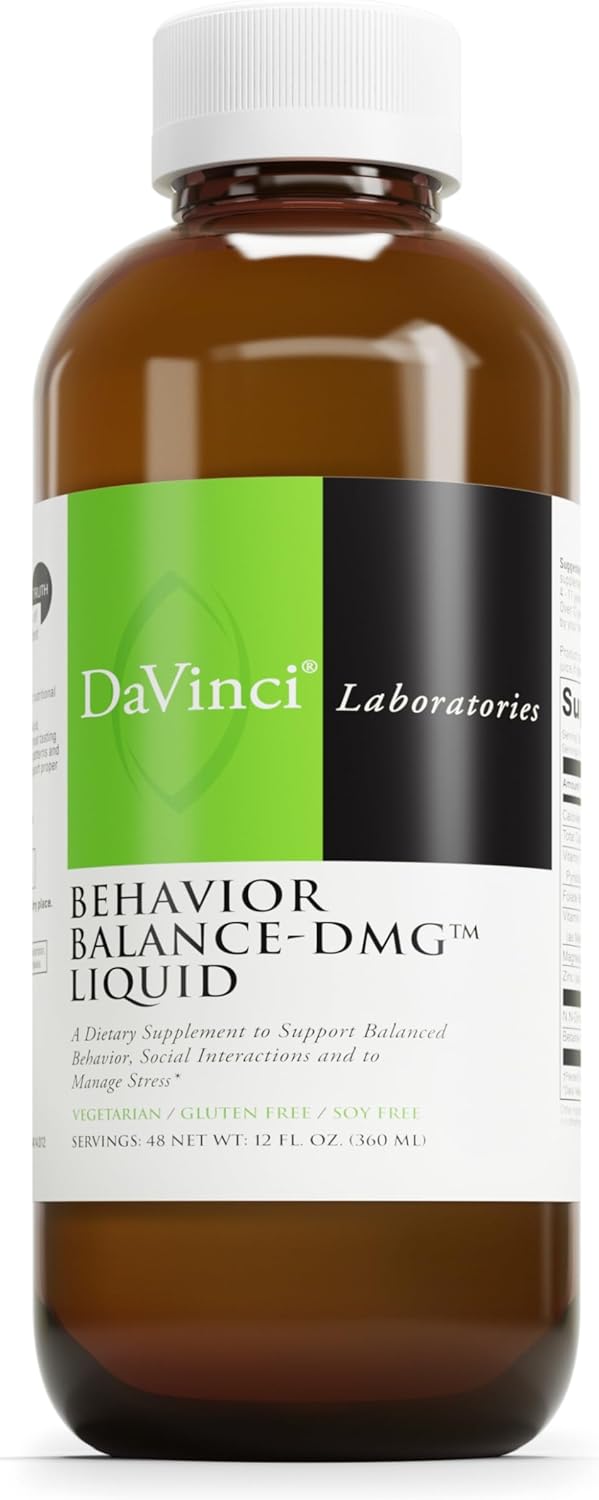 Behavior Balance DMG Liquid - 10.14 Fl Oz - Dietary Supplement for Balanced Behavior & Stress Management