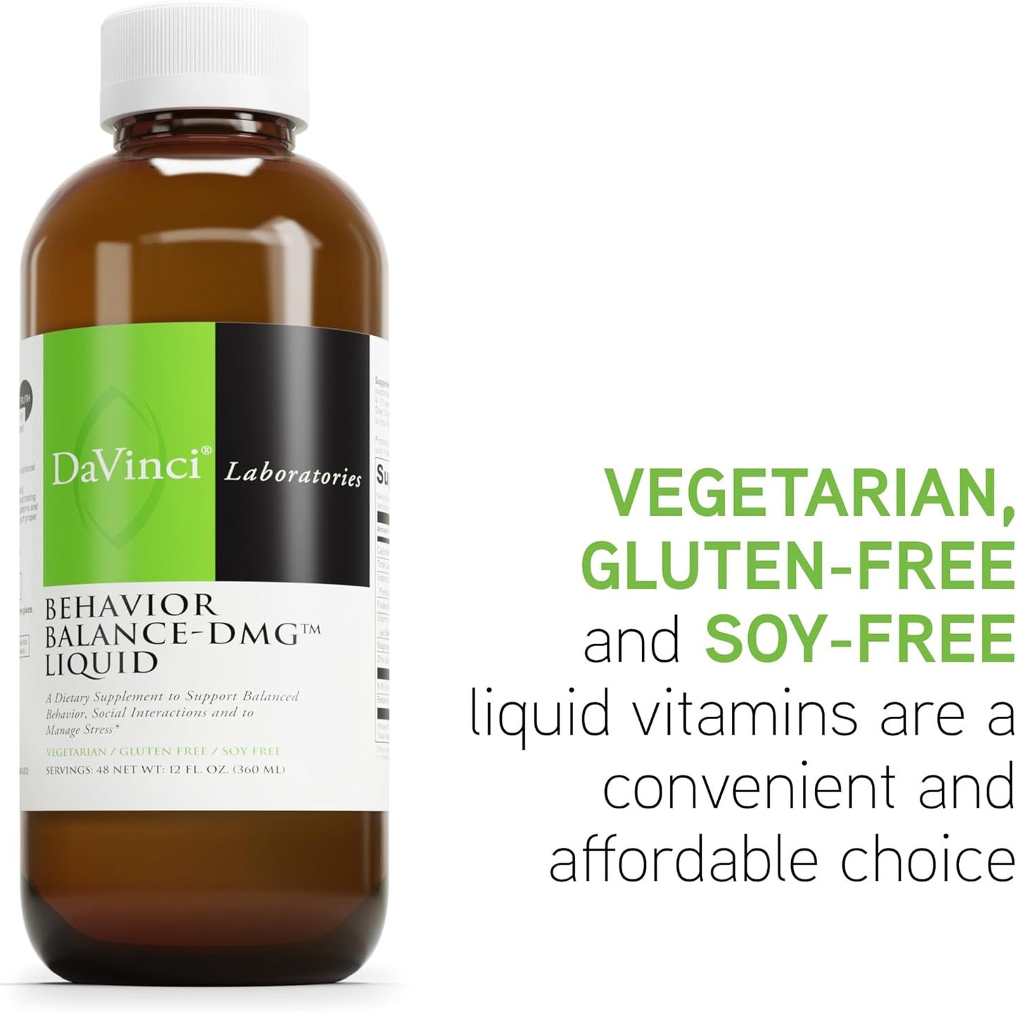 Behavior Balance DMG Liquid - 10.14 Fl Oz - Dietary Supplement for Balanced Behavior & Stress Management