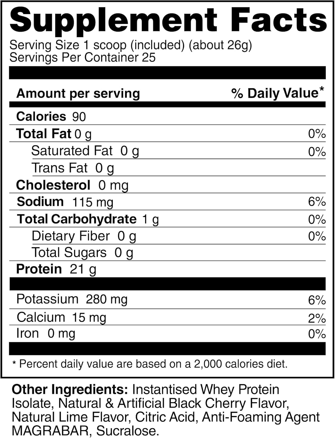 Believe Supplements Protein Refresher: Lemon Iced Tea Whey Protein Powder (25 Servings) for Fitness & Bodybuilding