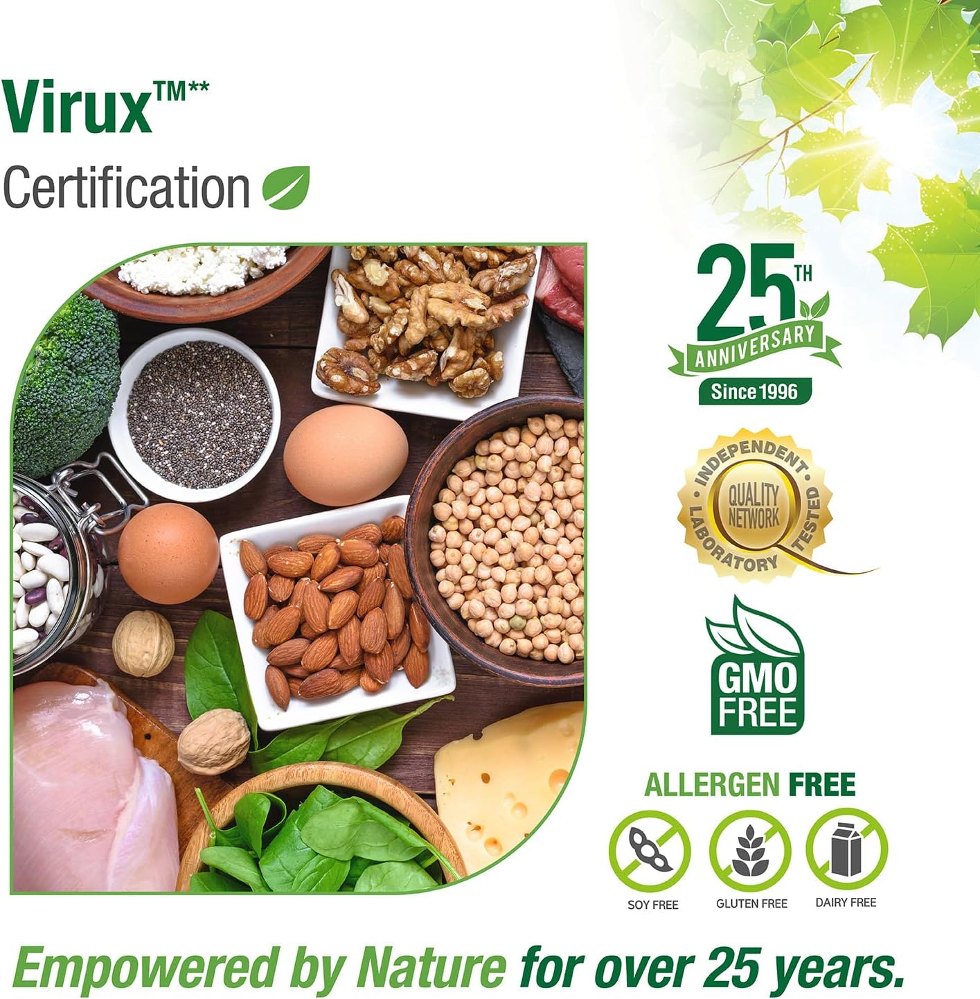 Bell Virux™ L Lysine and Red Marine - Herbal Supplement for Immune System Support with 1000mg Lysine Capsules