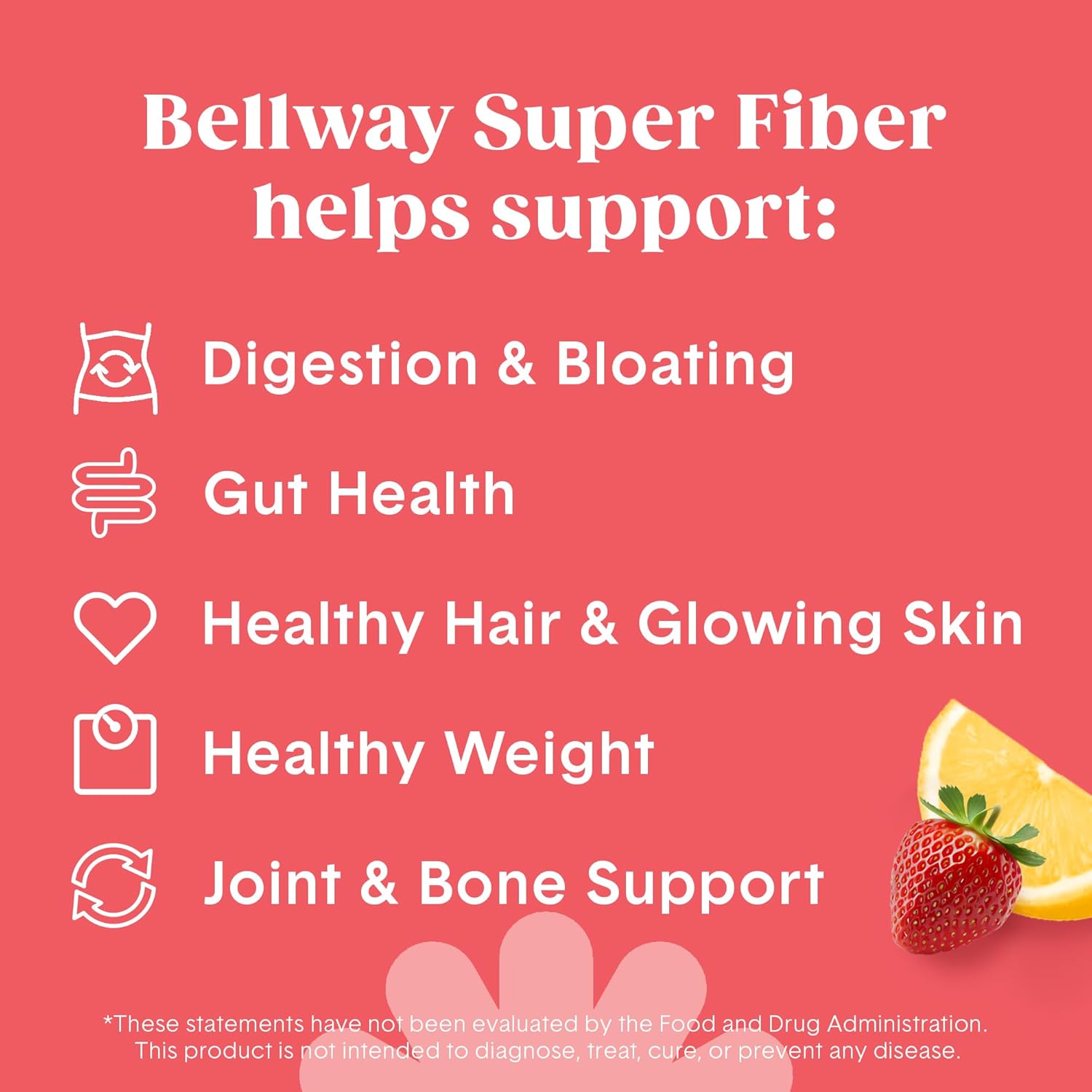 Bellway Super Fiber Powder + Collagen (4 Pack) - Strawberry Lemonade Flavor for Gut Health & Healthy Skin - Sugar-Free Psyllium Husk Powder with Collagen Peptides (45.84 oz)