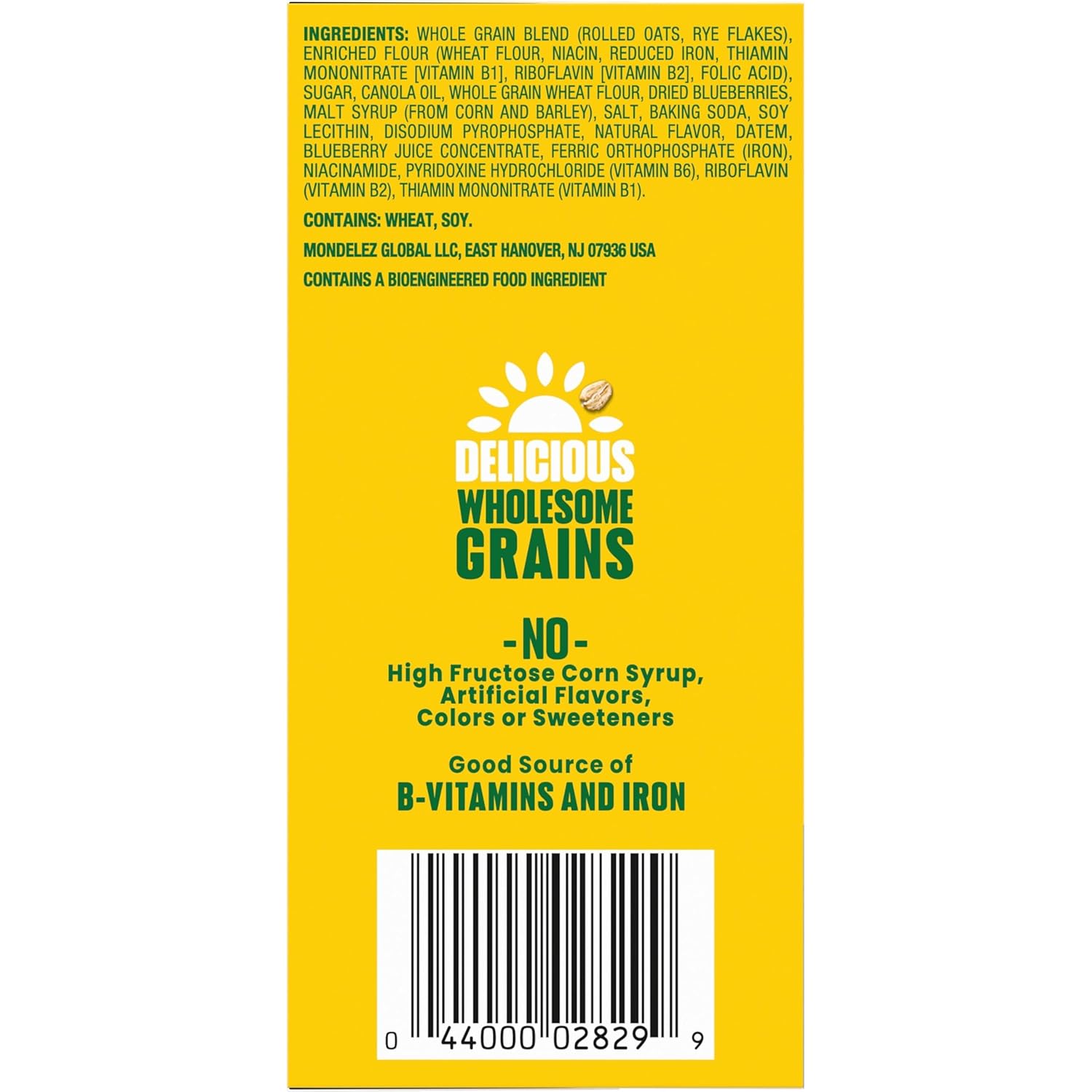 belVita Blueberry Breakfast Biscuits - 30 Packs, 6 Boxes, 4 Biscuits Per Pack