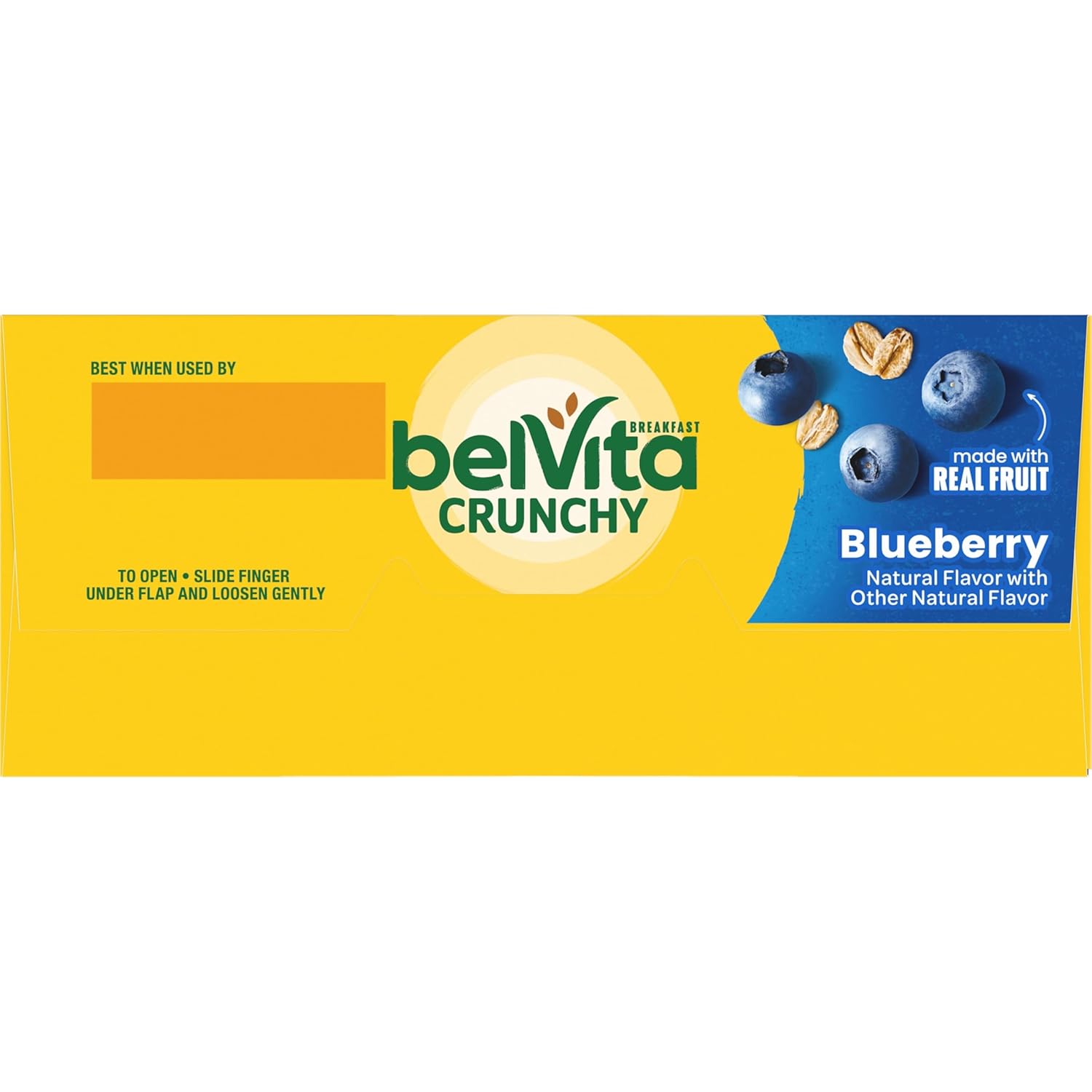 belVita Blueberry Breakfast Biscuits - 30 Packs, 6 Boxes, 4 Biscuits Per Pack