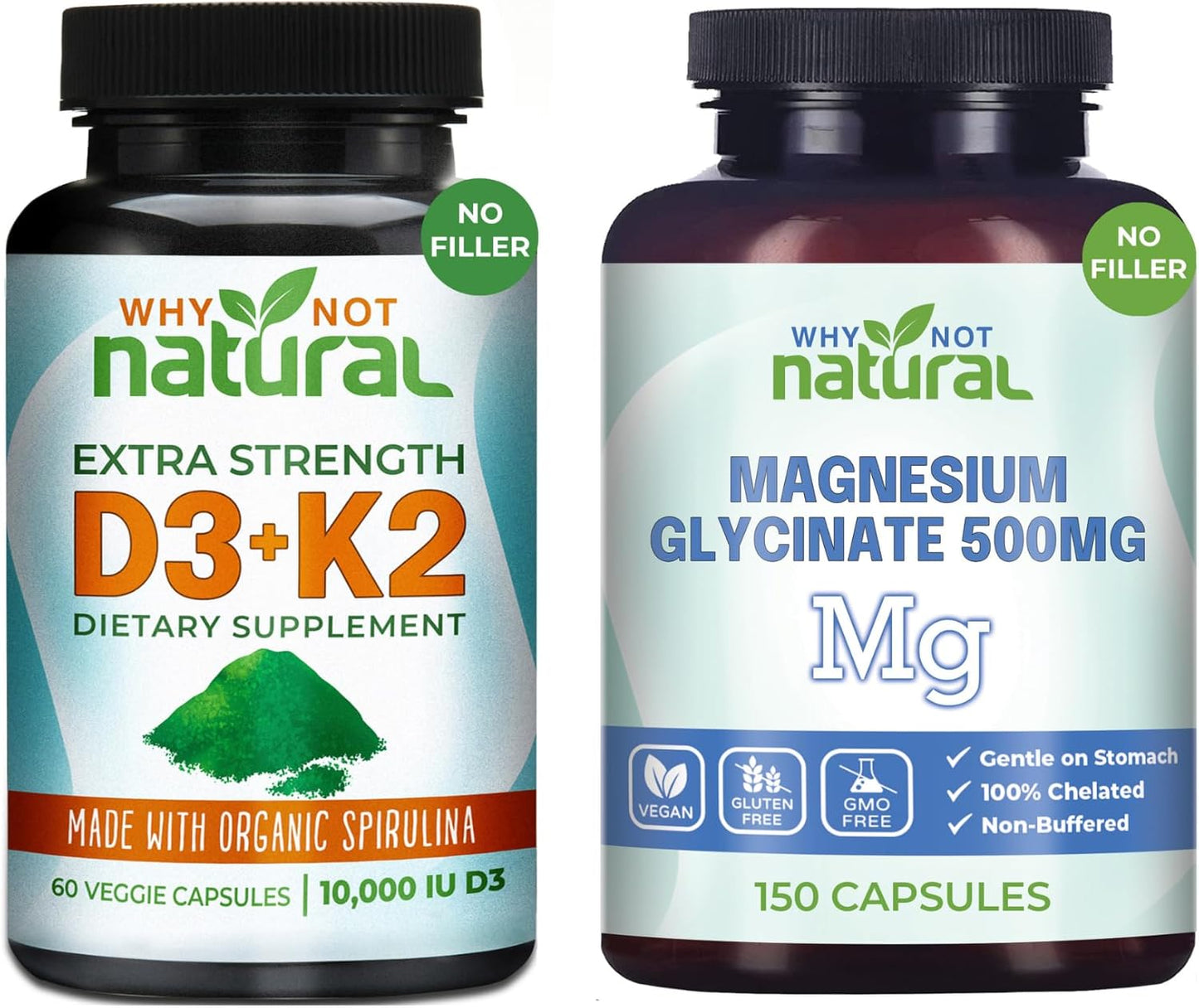 Benefit from Natural Magnesium Glycinate and Vitamin D3K2 for Improved Health