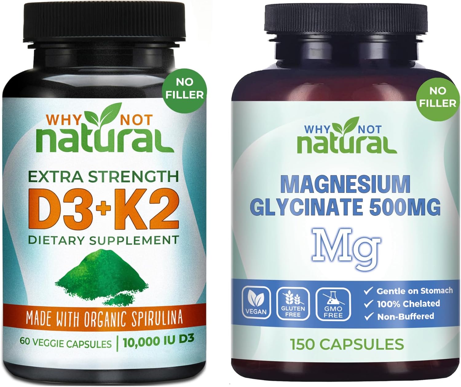 Benefit from Natural Magnesium Glycinate and Vitamin D3K2 for Improved Health