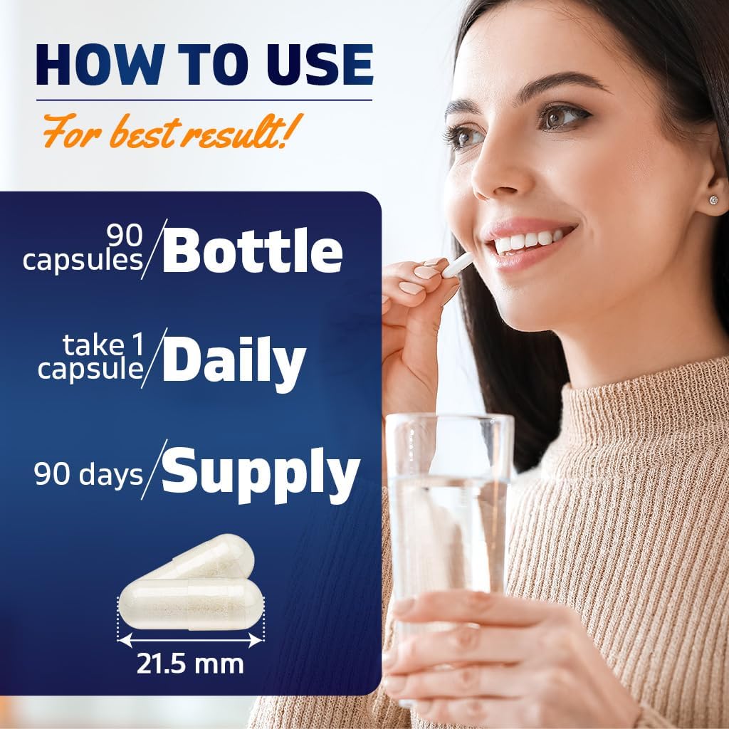 Benfotiamine 300 mg Vegetarian Capsules - Fat Soluble Vitamin B1 Supplement (270 Count)