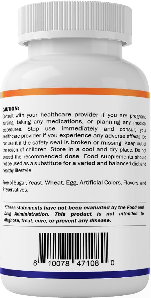 Benfotiamine 300 mg Vegetarian Capsules - Fat Soluble Vitamin B1 Supplement (270 Count)