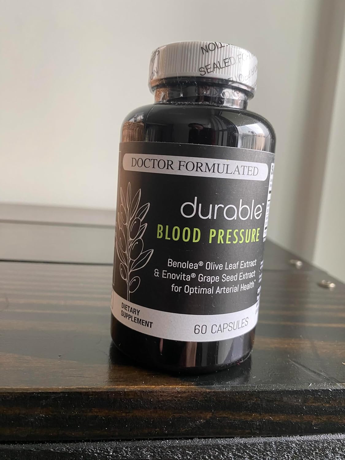 Benolea Olive Leaf & Enovita Grape Seed Extract Two-in-One Formula for Vascular Health - 360 Capsules, Doctor-Formulated, Made in USA