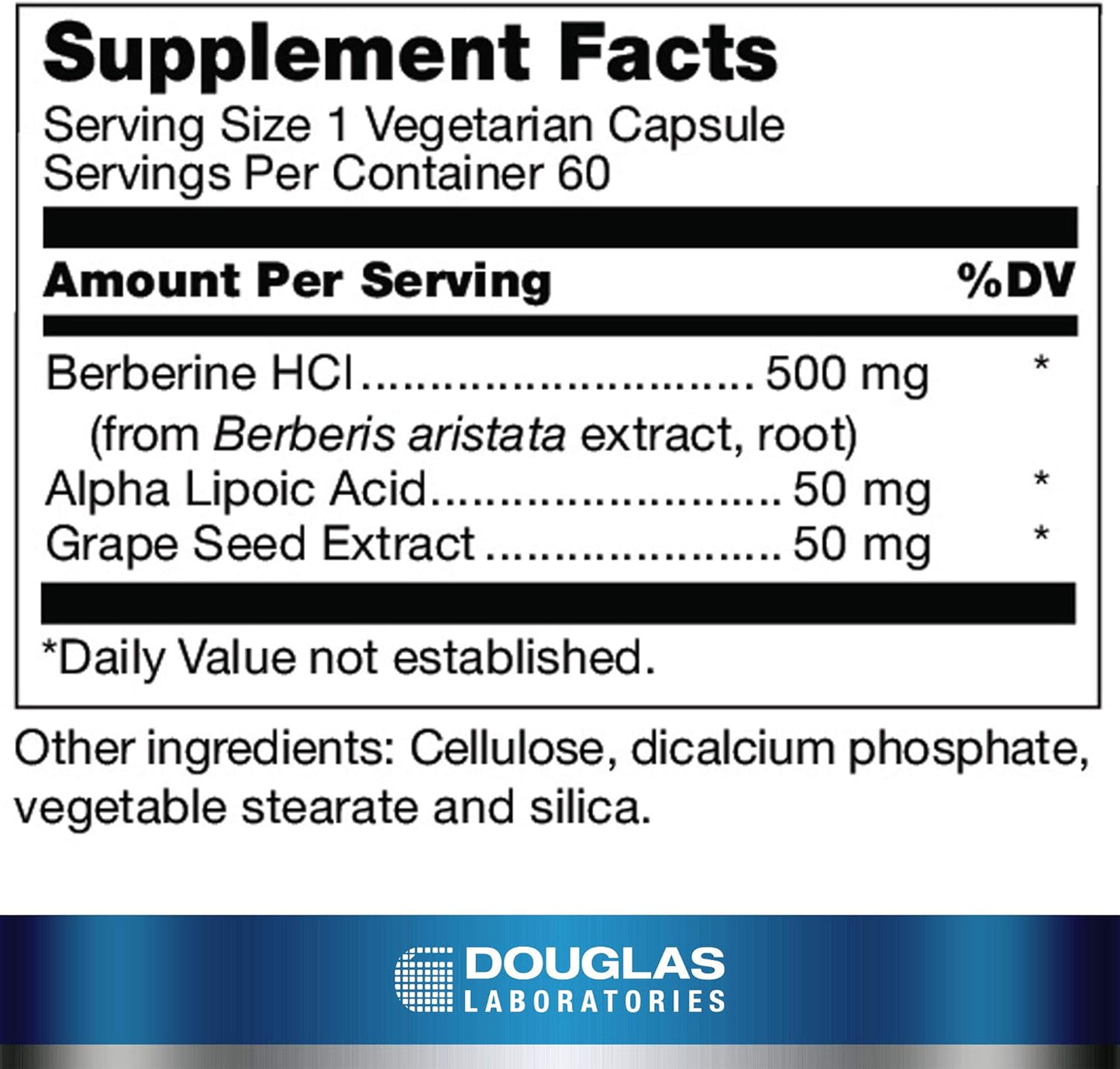Berberine Balance by Douglas Laboratories | 60 Capsules - Natural Blood Sugar Support Supplement