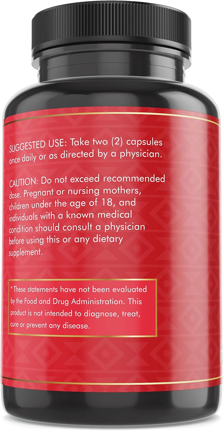 Berberine HCL 1200mg Capsules with Ceylon Cinnamon, Bitter Melon & Green Tea - Supports Cardiovascular, GI Health & Immune System (120 ct)