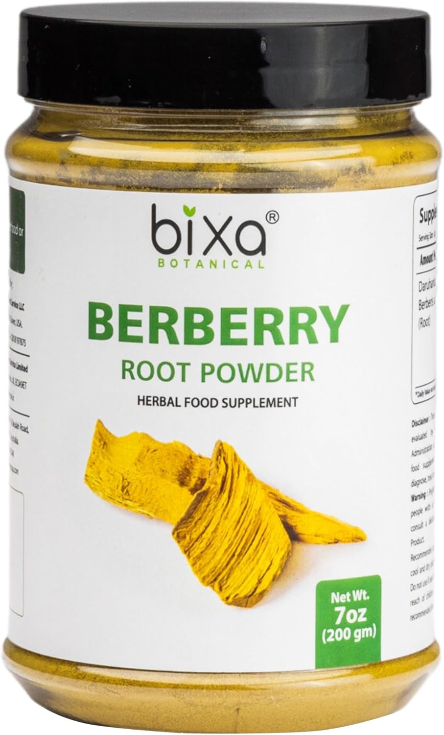 Berberis Aristata Berberry Root Powder - 200g | Ayurvedic Herbal Supplement | Gluten Free, Non-GMO, Vegan