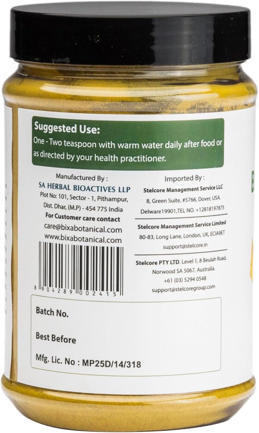 Berberis Aristata Berberry Root Powder - 200g | Ayurvedic Herbal Supplement | Gluten Free, Non-GMO, Vegan