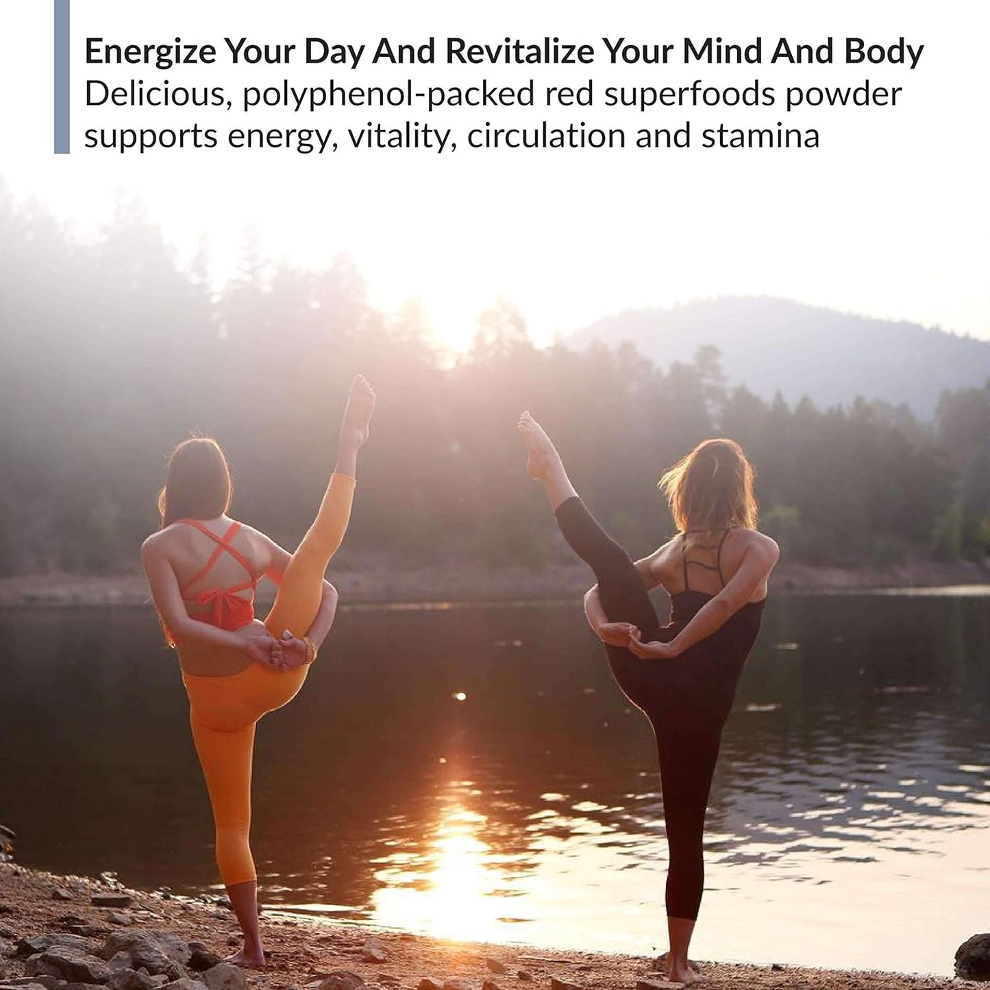 Berry-Flavored BioTrust Eternal Reds Superfoods Powder - Supports Heart Health, Energy & Stamina - No Sugar or Caffeine - 30 Servings