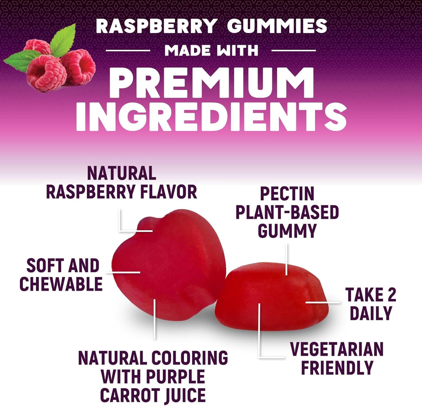 Berry Flavored Nature's Nutrition Multivitamin Gummies for Adults - Immune Health Support with Vitamin A, C, D, E, B6, B12, Zinc & Antioxidants - Non-GMO - 60 Count