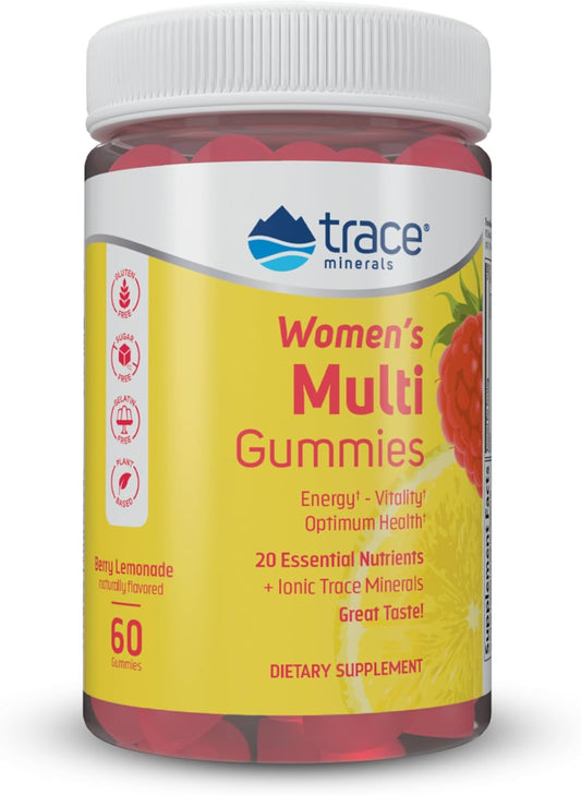 Berry Lemonade Women's Multi Gummy Vitamins with Trace Minerals - 60 Gummies
