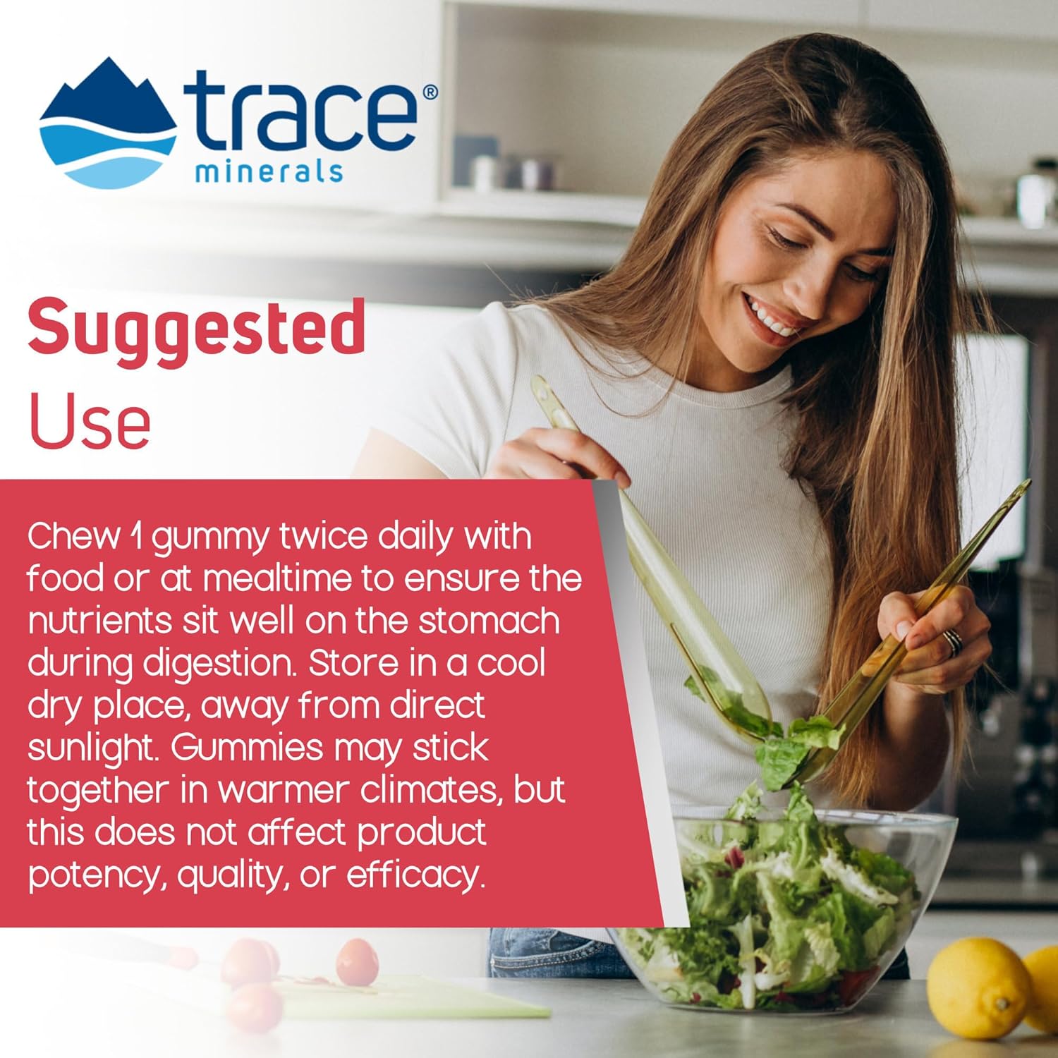 Berry Lemonade Women's Multi Gummy Vitamins with Trace Minerals - 60 Gummies