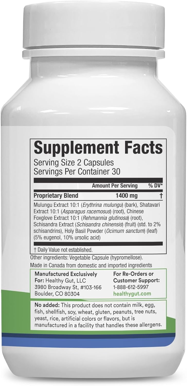 BeSerene Daily: Gut Health and Stress Support Supplement - 30 Servings