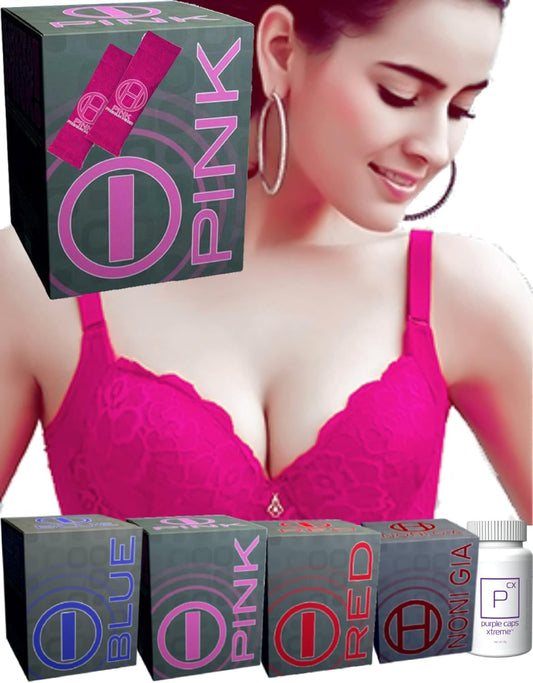 bhip Nature Pink i-Pnk Energy Drink Supplement - Promotes Skin Health and Hormonal Balance - 1 Bottle