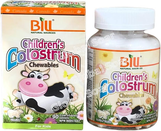 Bill Beauty Children's Colostrum Chewables - 90 Natural Source Supplements