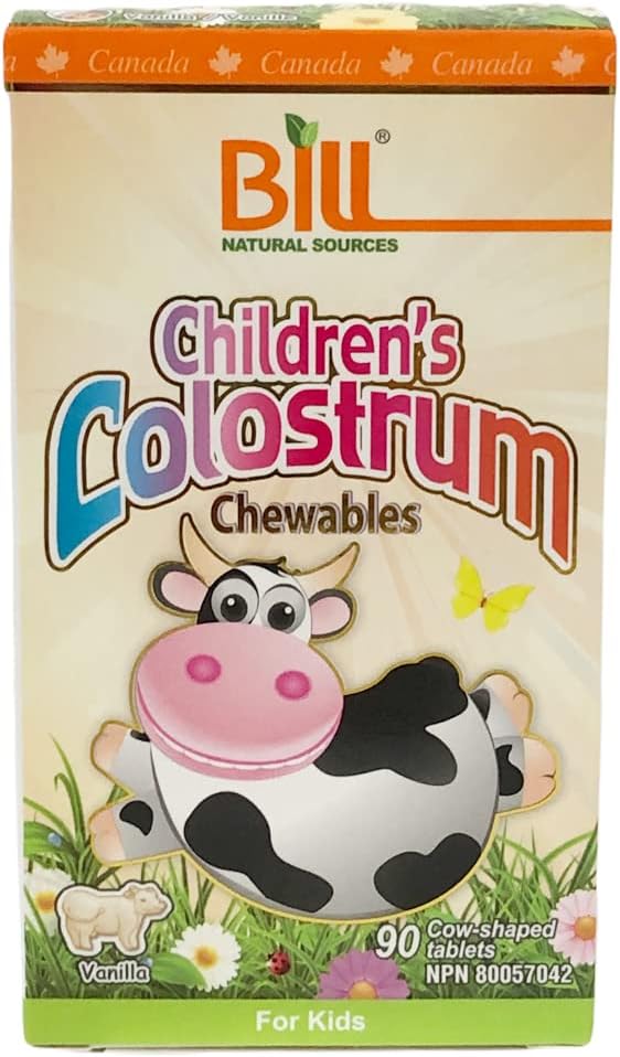 Bill Beauty Children's Colostrum Chewables - 90 Natural Source Supplements