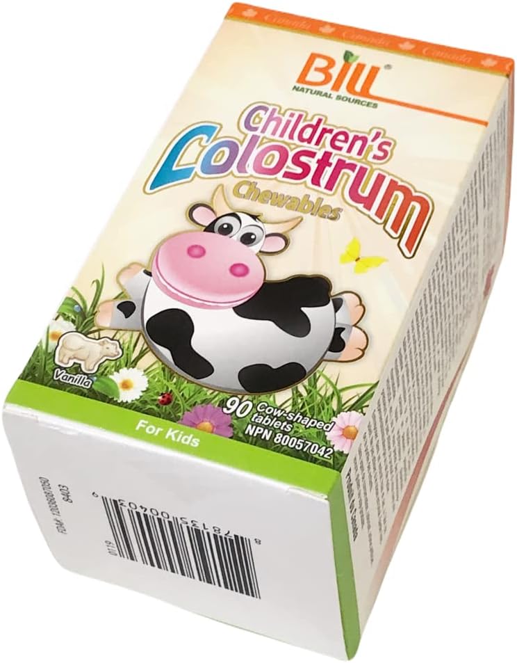 Bill Beauty Children's Colostrum Chewables - 90 Natural Source Supplements