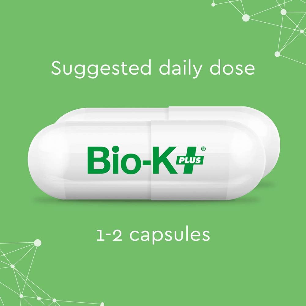 Bio-K Plus PROBIOTIC Daily Supplement with 50 Billion CFUs - 30 Capsules