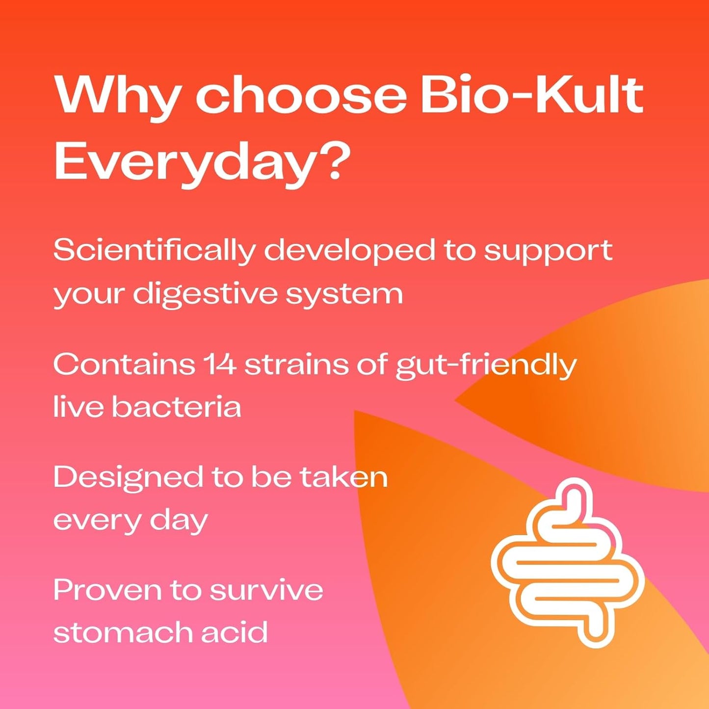 Bio-Kult Probiotics Supplement for Digestive Health - 60 and 120 Count Options