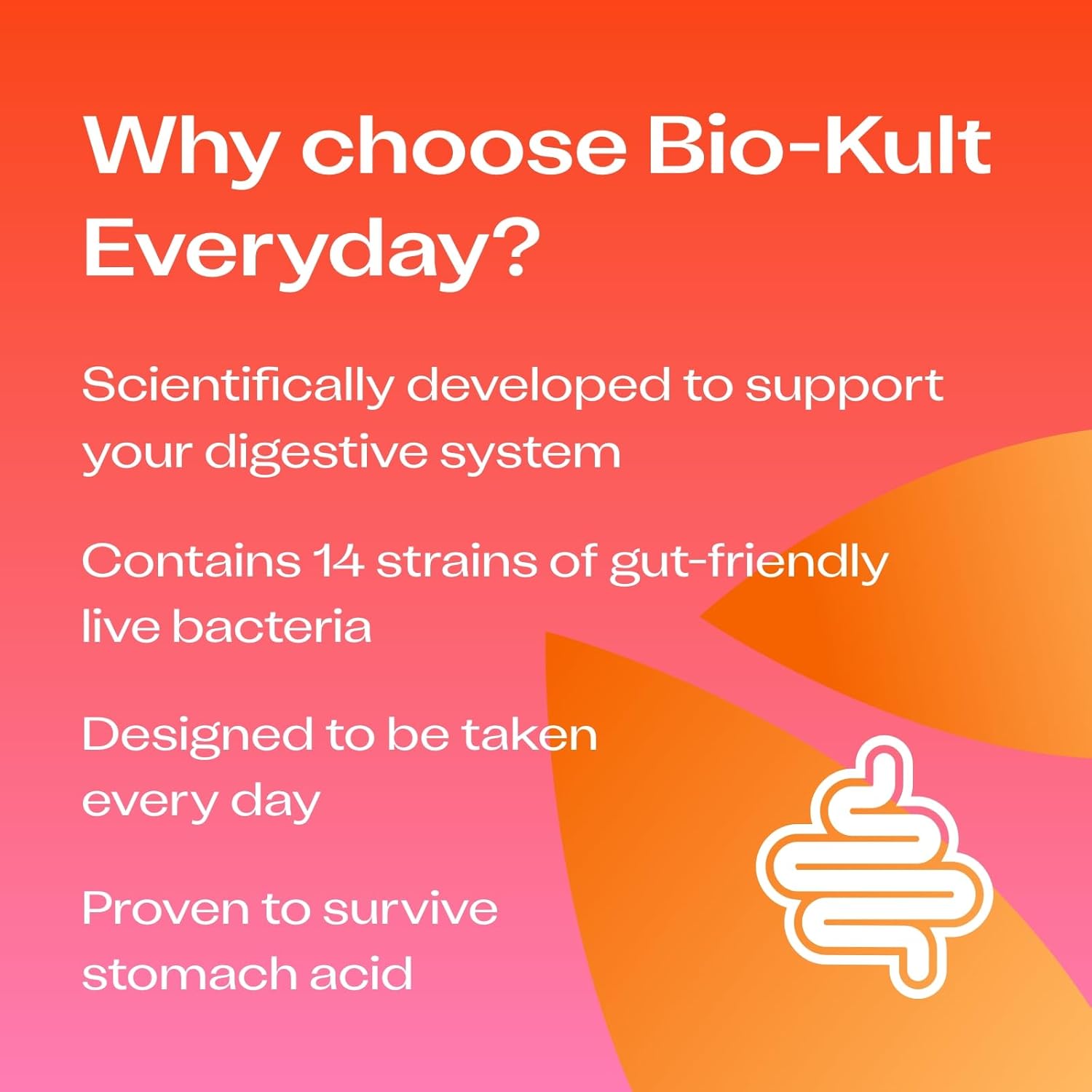 Bio-Kult Probiotics Supplement for Digestive Health - 60 and 120 Count Options