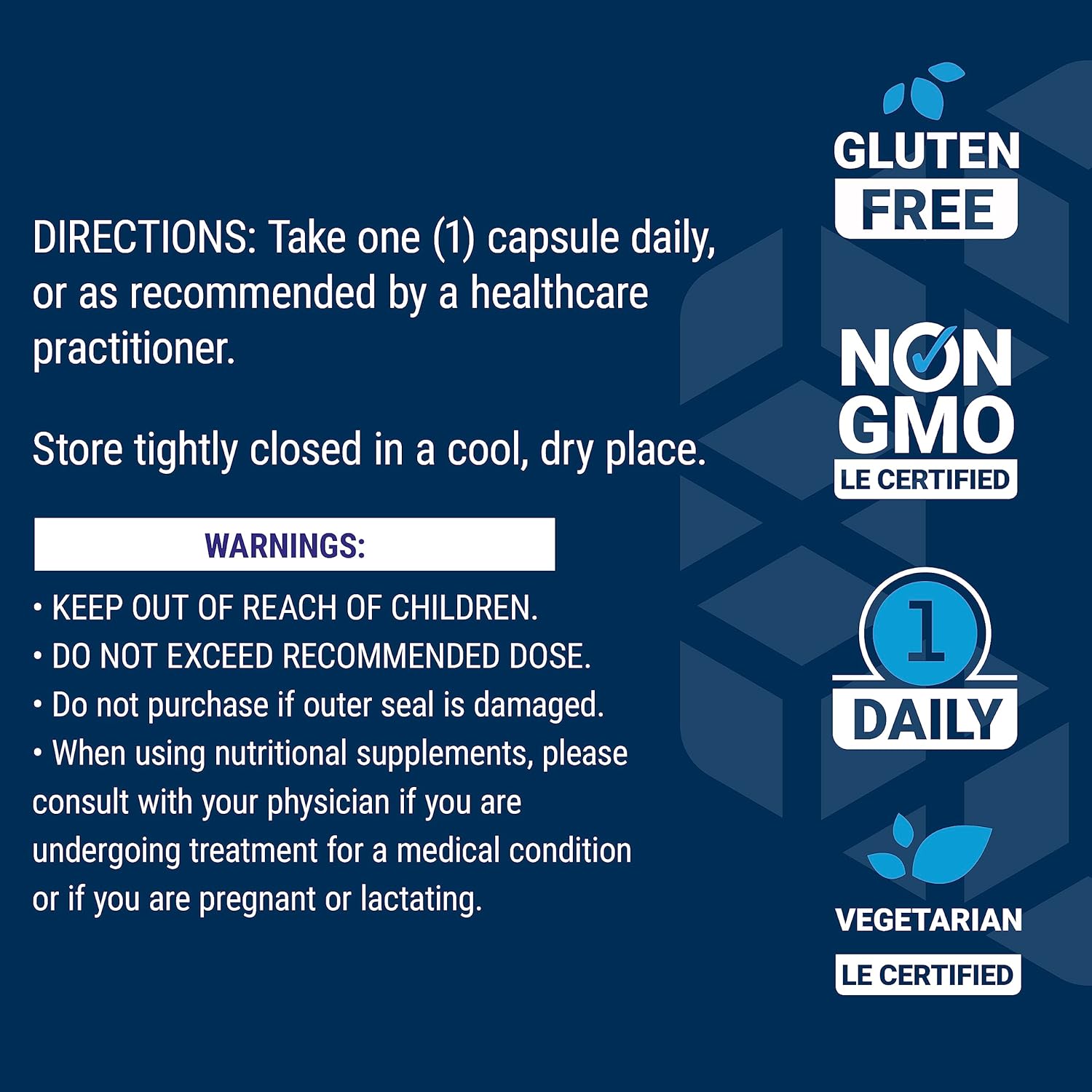 Bio-Quercetin Capsules for Immune & Heart Health Support, Gluten-Free, Antioxidant, 30 Vegetarian Capsules