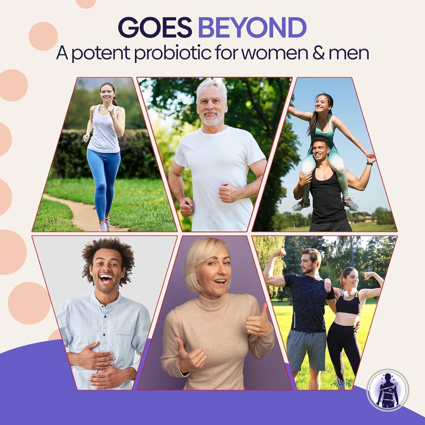 Bio360 Adult Daily Probiotic Supplement for Women & Men, 30 Billion CFU, 10 Strains, Organic Prebiotic Fibers, Digestive & Immune Health, Occasional Constipation, Diarrhea, Gas & Bloating, 30CT