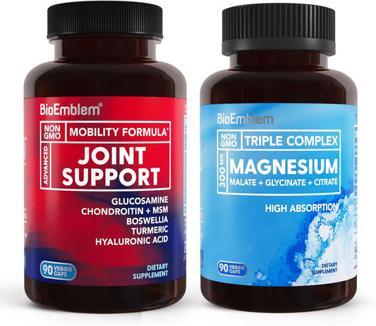 BioEmblem Triple Magnesium Complex with added Joint Support for Enhanced Wellness