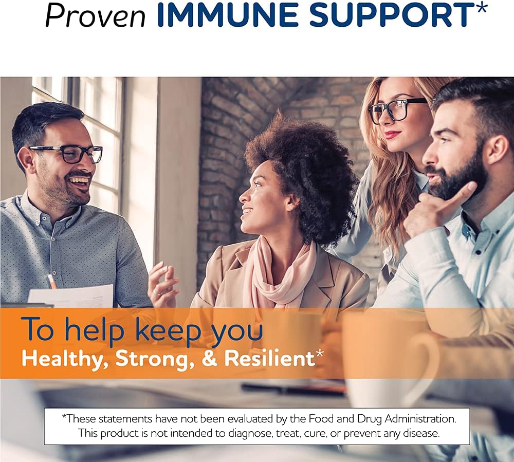 BioGaia Protectis Immune Active Probiotic with Vitamin D - Supports Digestive & Immune Health - Probiotics for Men & Women - 60 Capsules