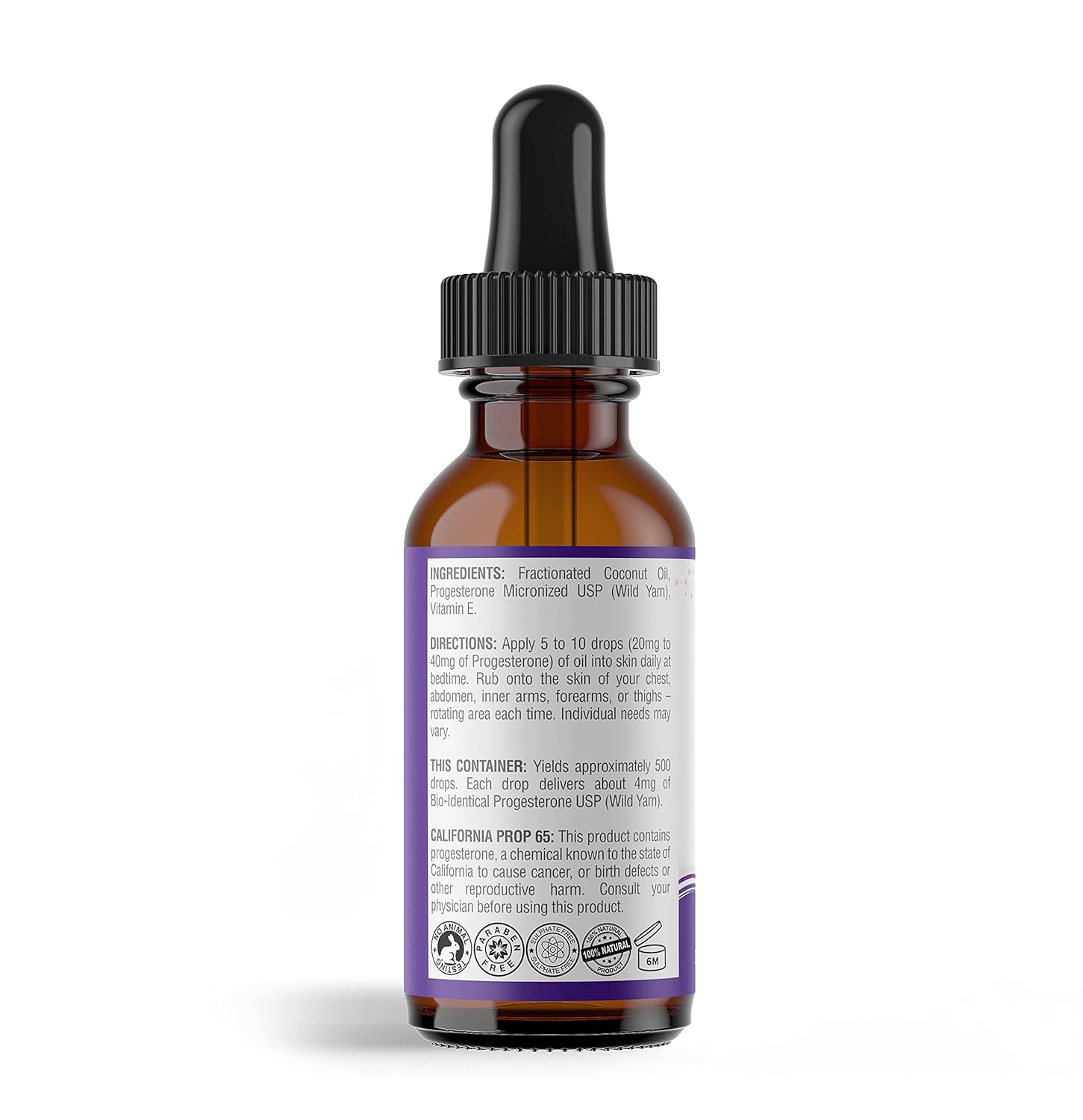 Bioidentical Oil for Women - Supports Hormonal Balance, Non-GMO Formula