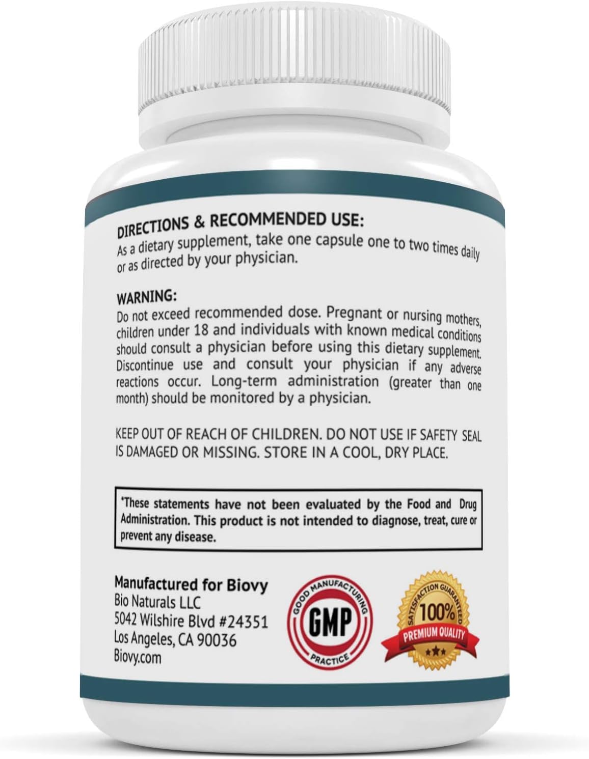 Biolor Artemisinin Annua Extract Capsules - 98% Standardized - Non-GMO, Vegan, Gluten Free - 90 Wormwood Capsules