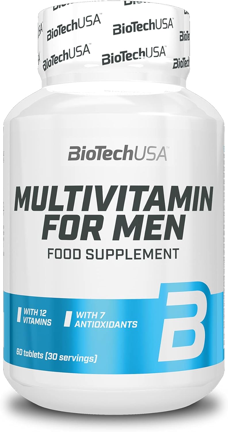BioTechUSA Multivitamin & Antioxidant Complex for Men - 60 Tablets