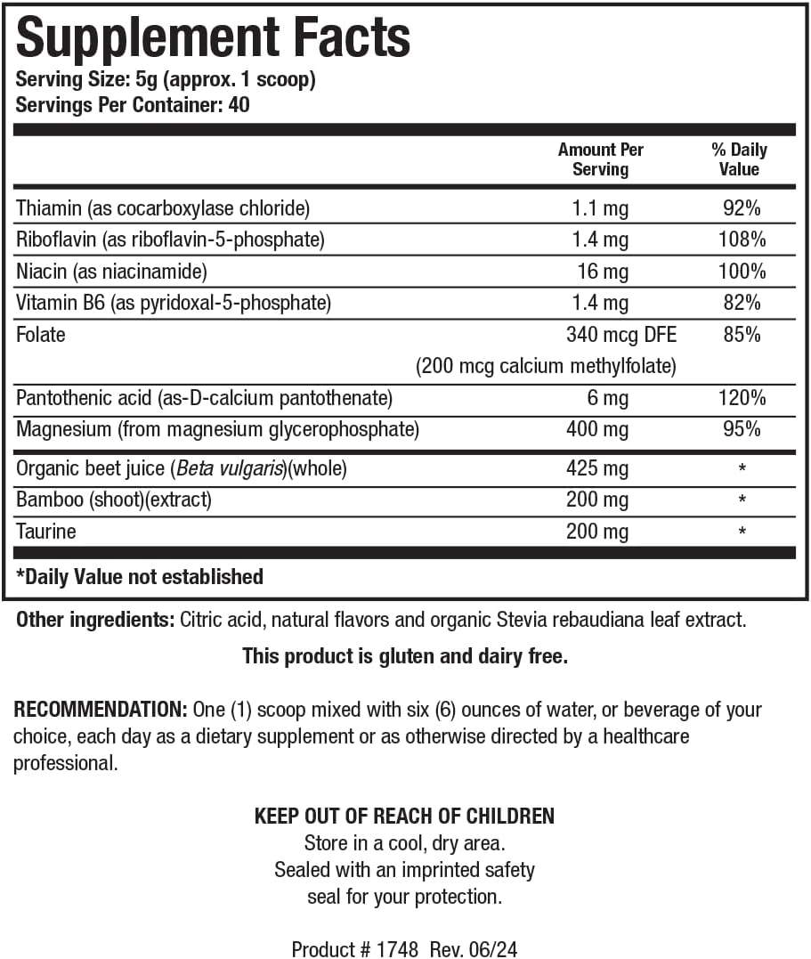 Biotics Research Acti-Mag Plus™ 400mg Magnesium Powder for Stress Relief, Energy, and Muscle Comfort - 7 Oz