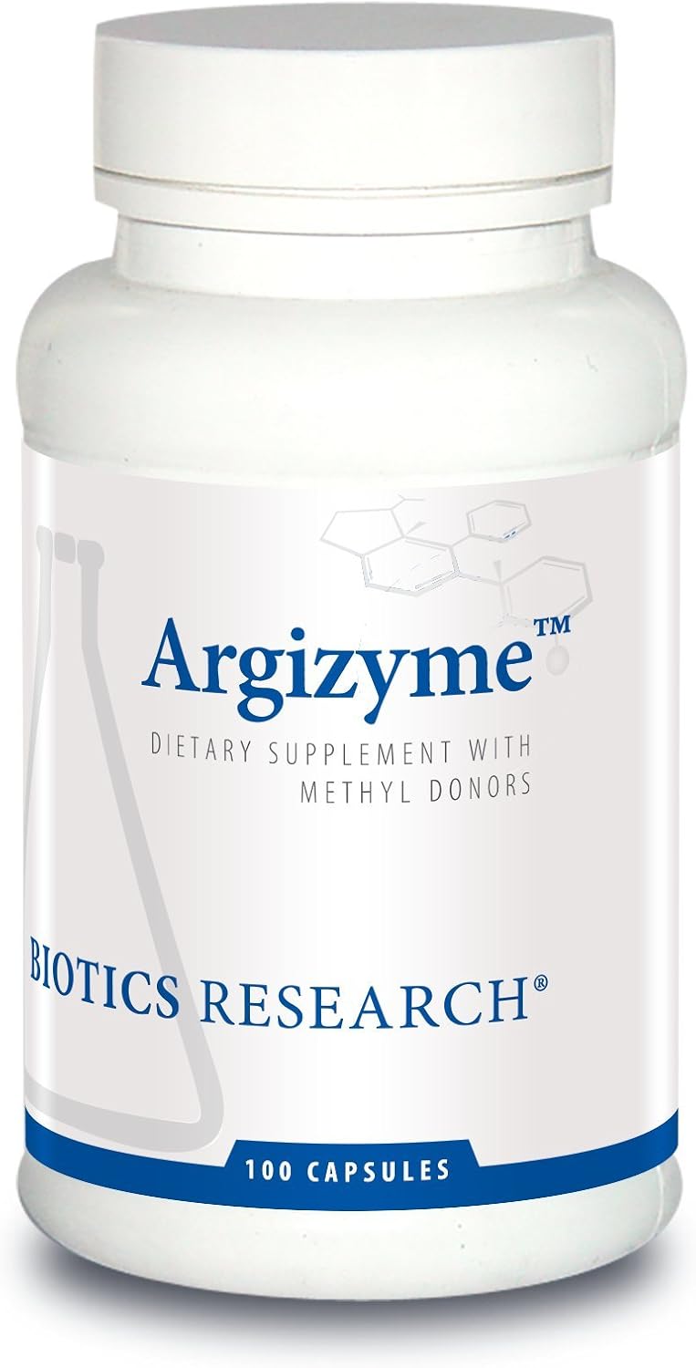 Biotics Research Argizyme: Advanced Kidney Support Supplement with Amino Acids and Beet Powder - 100 Capsules