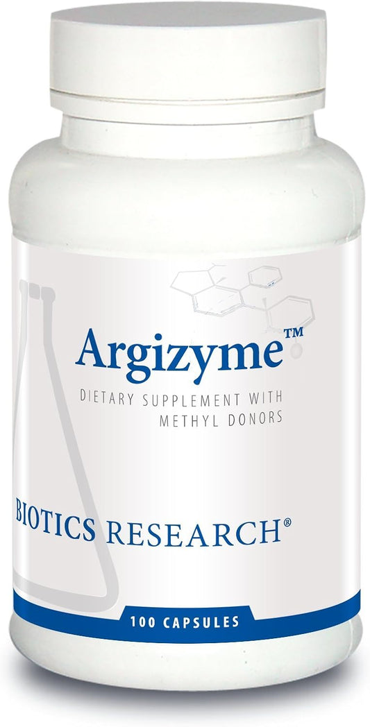 Biotics Research Argizyme: Advanced Kidney Support Supplement with Amino Acids and Beet Powder - 100 Capsules