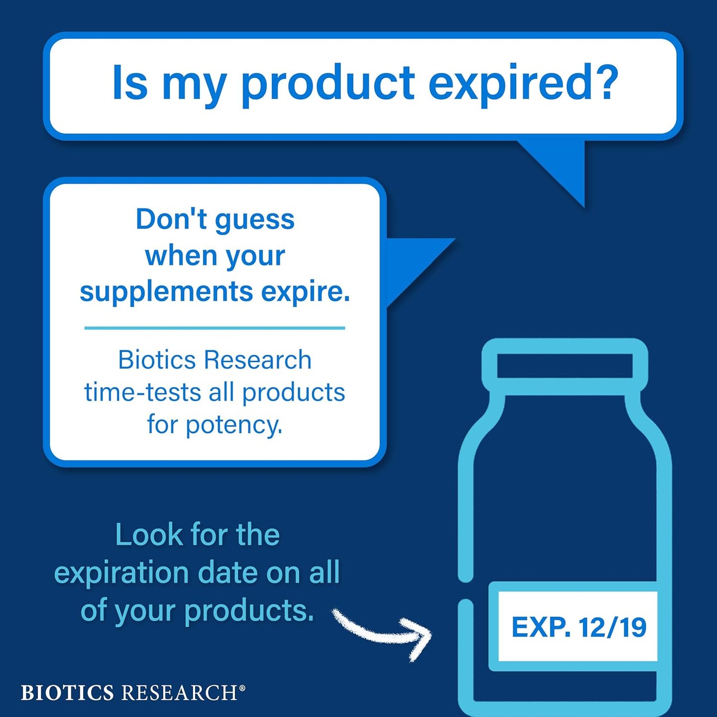 Biotics Research Bio B 100 - 180 Tablets, Vitamin B Complex for Energy and Health