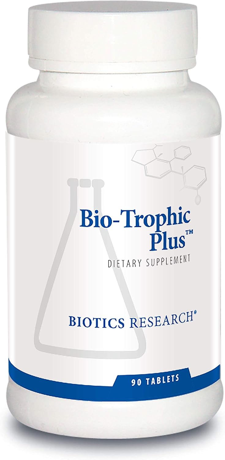 Biotics Research Bio Trophic Plus: Comprehensive Multivitamin with Glandular Support and Organic Beet Concentrate - 90 Tablets